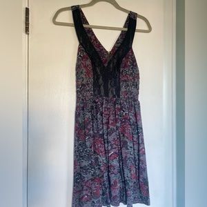 Urban Outfitters purple floral dress
